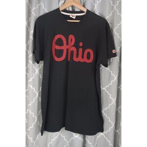 Homage Large Ohio Grey Comfort Game Football Casual Outdoor Shirt